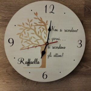 orologgio personalizzabili con nome e soggetto a scelta