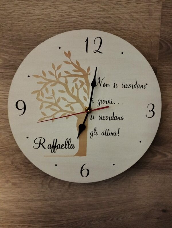 orologgio personalizzabili con nome e soggetto a scelta