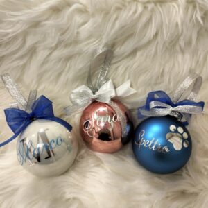 palline di natale con nome personalizzate